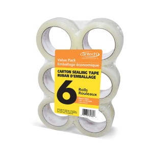 General Purpose Packaging Tape 6-Roll Multi-Pack