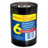 33100 Black Electrical Tape 6pk